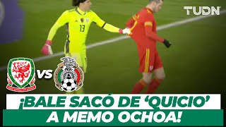 No Se Dejó Memo Ochoa Se Enganchó Contra Gareth Bale Gales Vs México Tudn