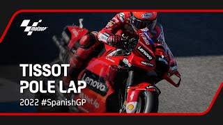 Francesco Bagnaia's Tissot Pole Lap | 2022 #SpanishGP