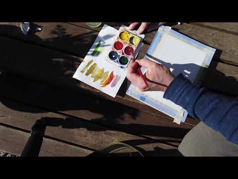 Video: Hur Man Målar Naturen Med Färger