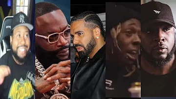 What Ross mean? Akademiks reacts to Rick Ross Alluding he wrote for Drake & Taxstone on Kdot Diss!