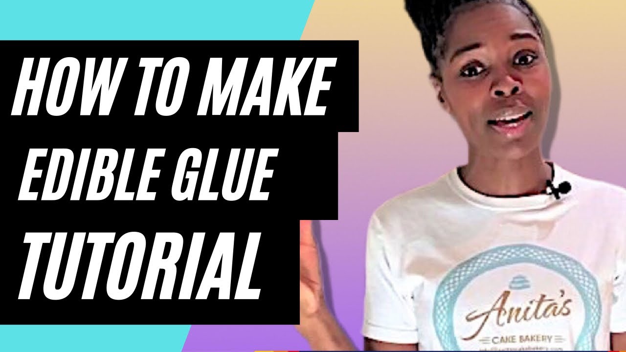 How to Make Edible Glue for Next-Level Cake Designs