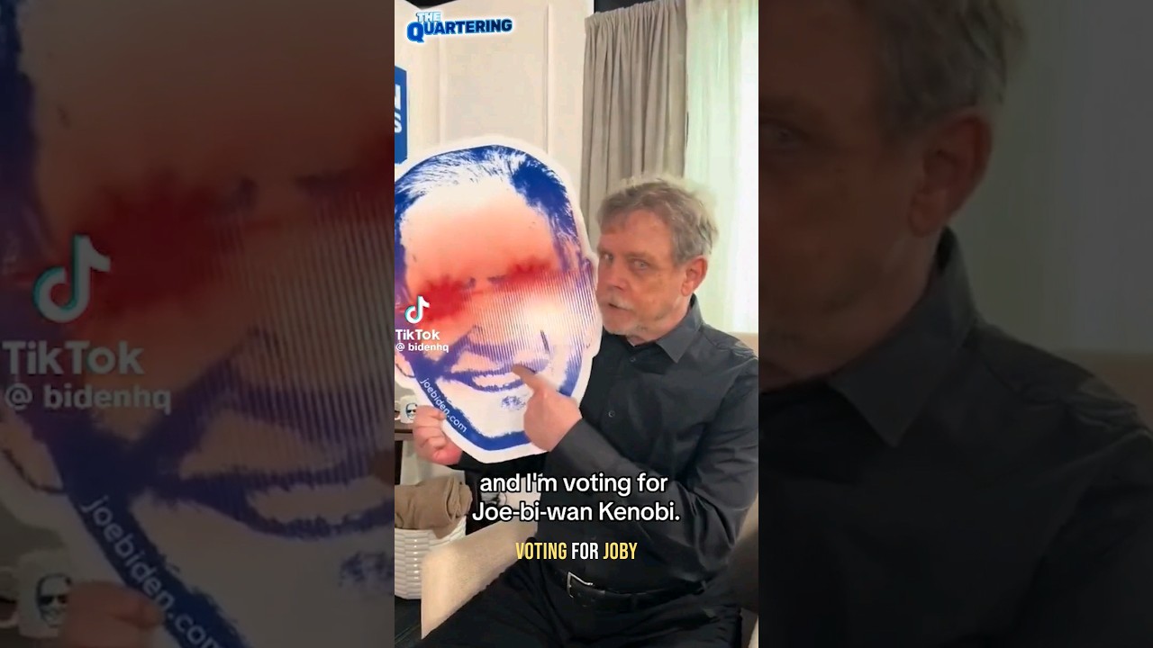 Mark Hamill ROASTED For Joe Biden Endorsement & Star Wars Cringe