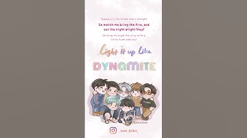 Dynamite 💓 #bts #dynamite #lightituplikeadynamite
