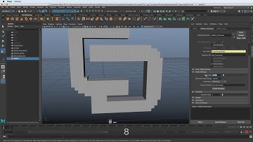 Advanced 3D Logo Animation in Autodesk Maya | Voxelize The Logo