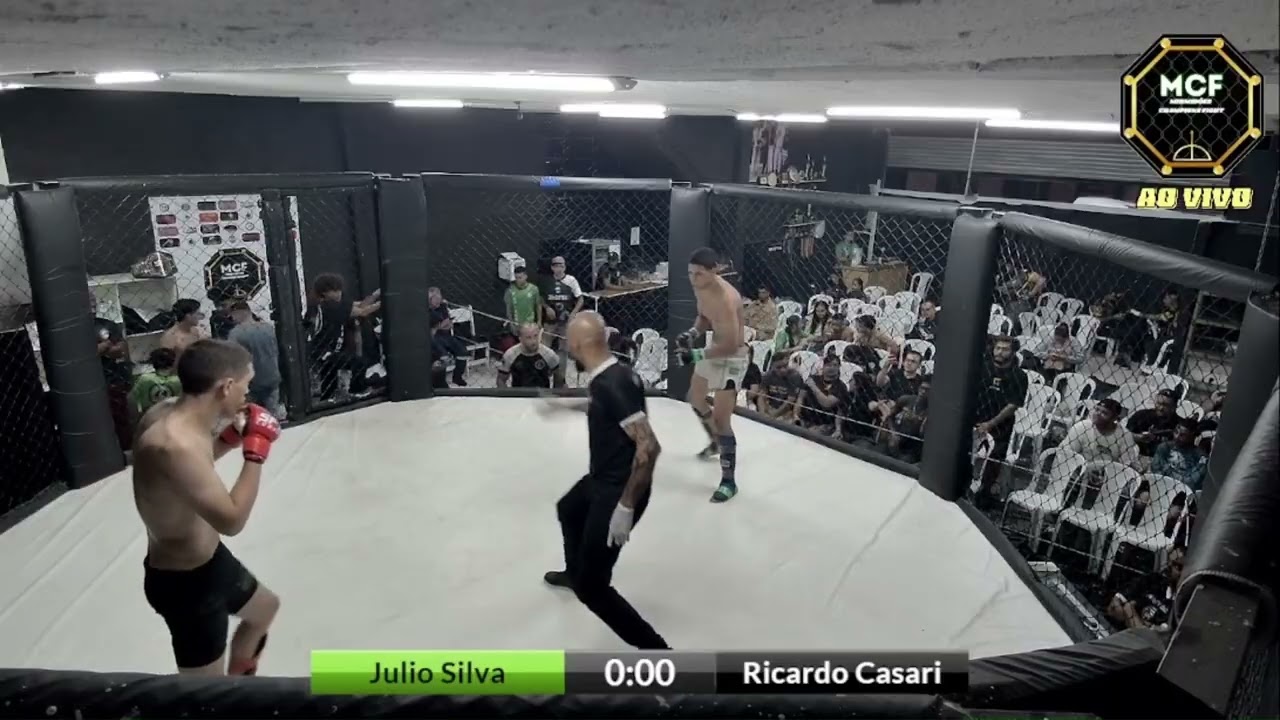 MCF 12 - Julio Silva x Ricardo Casari  - MMA Amador