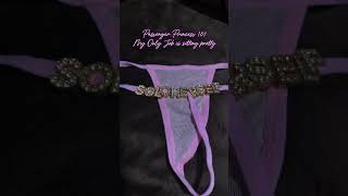SOLOHERSELF DIY CUSTOM NAME THONG WITH HER NAME