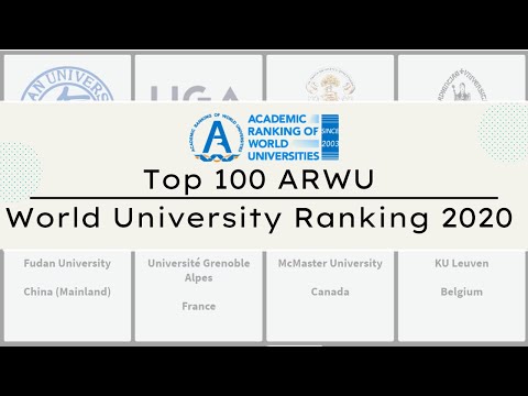 [2021] TOP 100 ARWU world University ranking 2020| ARWU world university rankings 2020~2019