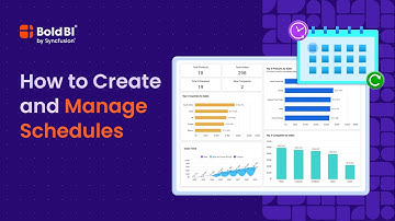 How to Create and Manage Schedules | Bold BI®