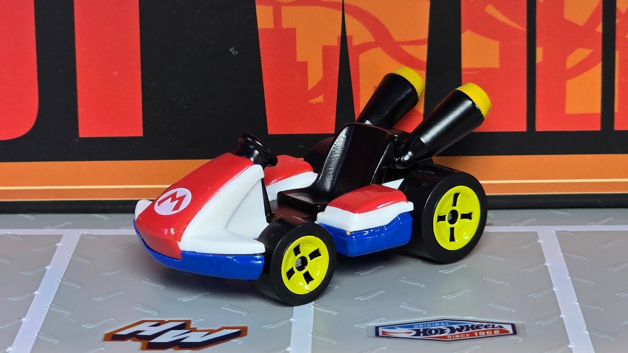 Standard Kart - Mario - Hotwheels - Unboxing. - YouTube