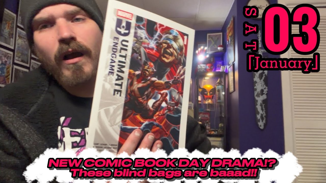 New comic book day vlog + rant! Ncbd 1/3/26!
