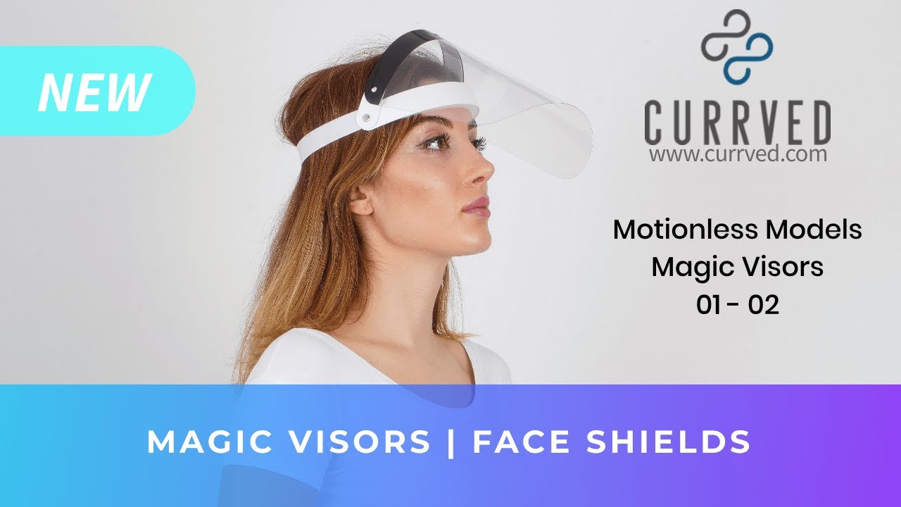 Face Shields (Motionless Models) Magic Visors YouTube