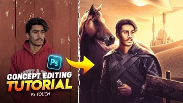 Ps Touch Desert Concept Photo Manipulation // Ps cc 2019 // Background change Photo Editing.