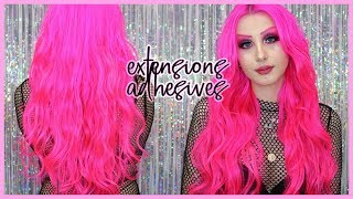 POSE D'EXTENSIONS ADHÉSIVES & COLORATION | Tout est bien qui finit bien !!