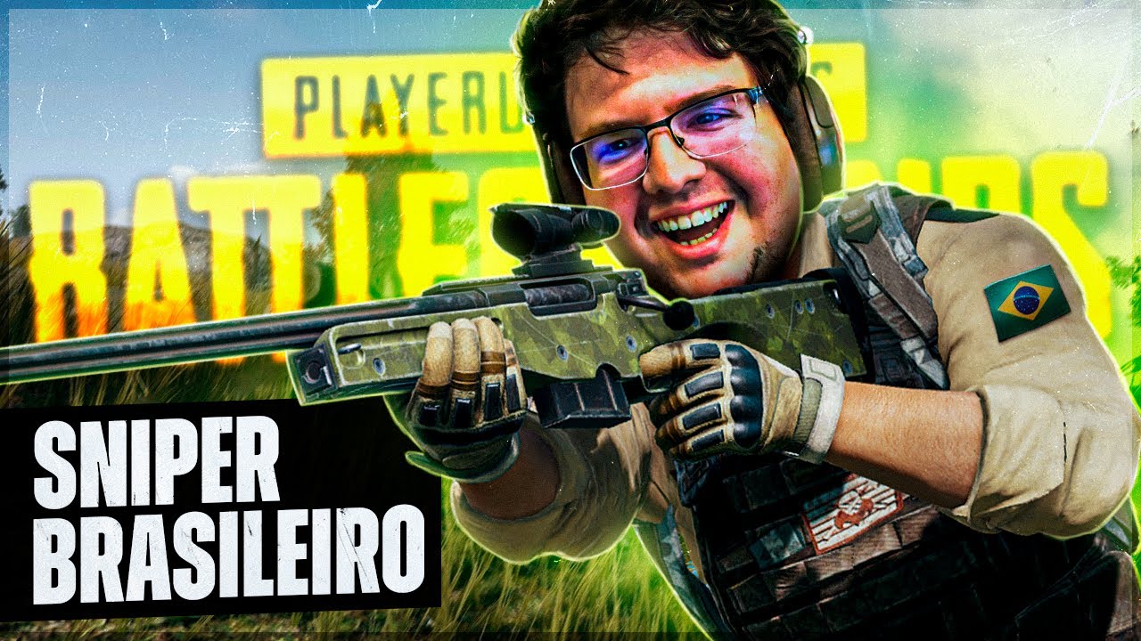 É POR ISSO QUE ME CHAMAM DE SNIPER BRASILEIRO | PUBG