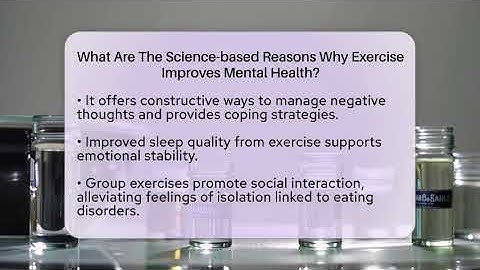 What Are The Science-based Reasons Why Exercise Improves Mental Health? - Inside Body Image