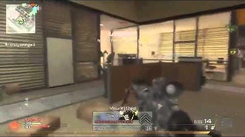 360 No Scope Across Map Highrise Mw2