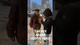 Taksiye Araba Hediye Verdi Abdullayev