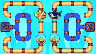 Save The Fish Game Fishdom Pull The Pin Level 2740+ Gameplay