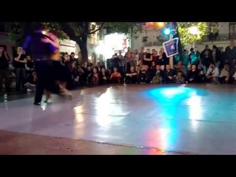 Milonga Placita del Pañuelo Blanco - Angi Ordoñez y Adrian Romero (25-Oct-2015)