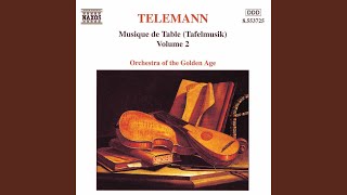 Musique de table, Part I: Trio in E-Flat Major, TWV 42:Es1: I. Affettuoso - - Orchestra of the Golden Age & Georg Philipp Telemann