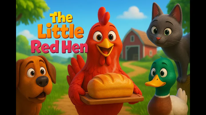 The Little Red Hen, a perfect children's story for bedtime, reading time, and anytime I Animal fable