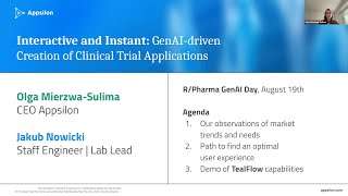Interactive and Instant: GenAI-driven Creation of Clinical Trial Applications