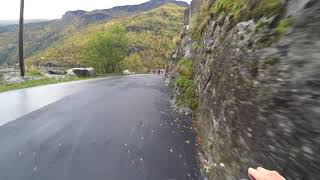 [4K] 2017-1003 Norway, Flåm~Stegastein , STEGASTEIN VIEWPOINT, cycling, 自行車 1