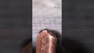 Sharpening Copper Slow Motion