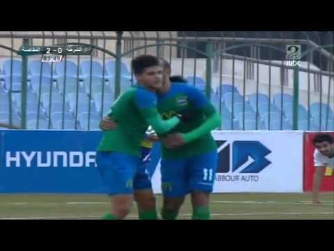 هدف مصر المقاصة الثاني في مرمى اتحاد الشرطة أحمد الشيخ