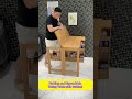 Folding and Expandable Multifunction Dining Table with Hidden Storage Design Cabinet
