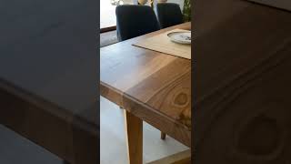 Indulge in the exquisite beauty of our live edge Acacia Dining Set, expertly crafted #diycrafts