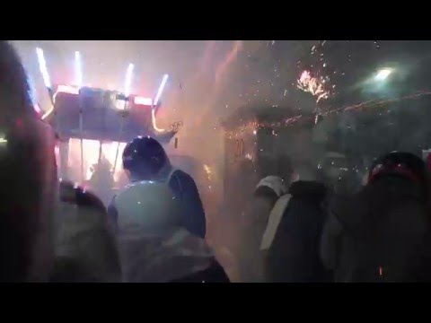 2016台南鹽水蜂炮。15日自家炮城 2。