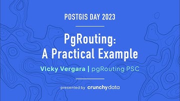 PgRouting: A Practical Example