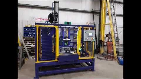 J Tech MY6033   4 Station Turntable Rivet and Bushing Install