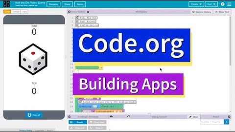 Easily Code a Virtual Dice Game Using Code.org App Lab