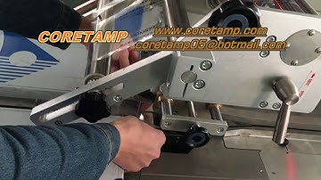 KT 250B Packing machine roll film install video