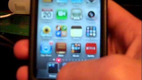 How to get battery percentage on iPod Touch 4G