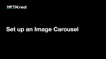 Set up an Image Carousel