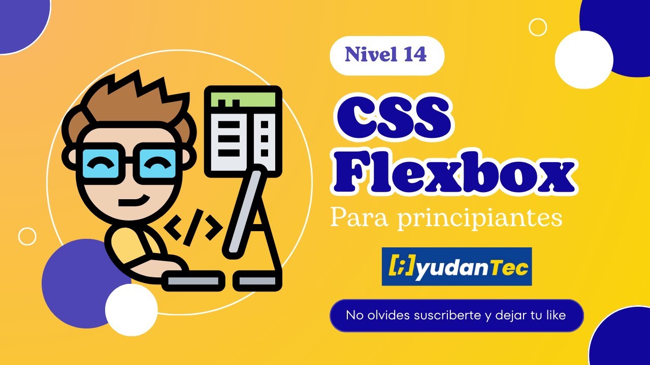 CSS Flex para principiantes | Nivel 14 | CSS Flex for beginners - YouTube