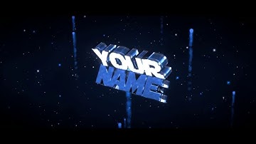 Free 3D Blender Intro Template #24 - Download Links in Description