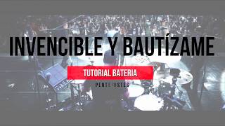 " TUTORIAL DRUMS "  | INVENCIBLE Y BAUTÍZAME | Album Pentecostés - Miel San Marcos chords