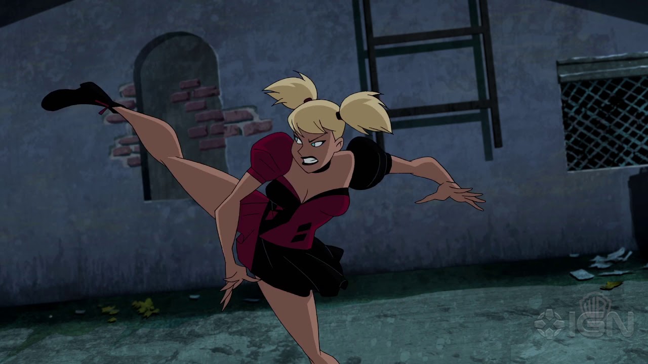 Batman and Harley Quinn - "Nightwing and Harley Fight" Clip