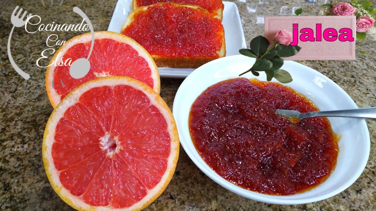 cómo hacer😋 mermelada (jalea) de **TORONJA**tres ingredientes 👌😋