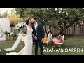 Alana & Darren | Wedding Highlight | A beautiful backyard ceremony in the time of Covid-19