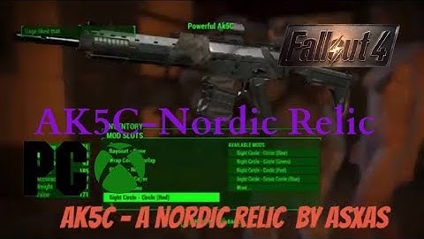 Fallout 4 Xbox One/PC Mods|Ak5C - A Nordic Relic