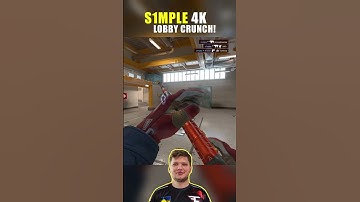 S1mple Solo Lobby Crunch!🔥 #cs2 #s1mple #shorts