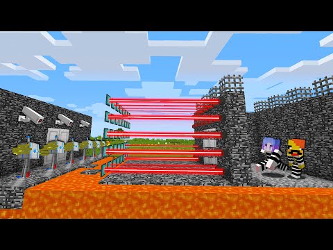 죄수 VS 최강보안 감옥 [ <strong>집탈출</strong> ] Escape from the strongest security prison in minecraft