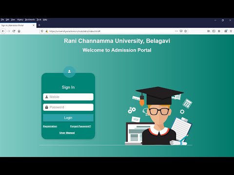 RCU Online Admission Process