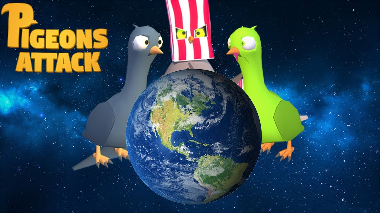 Giant Pigeons Are Trying to Take Over the Earth! Pigeons Attack
