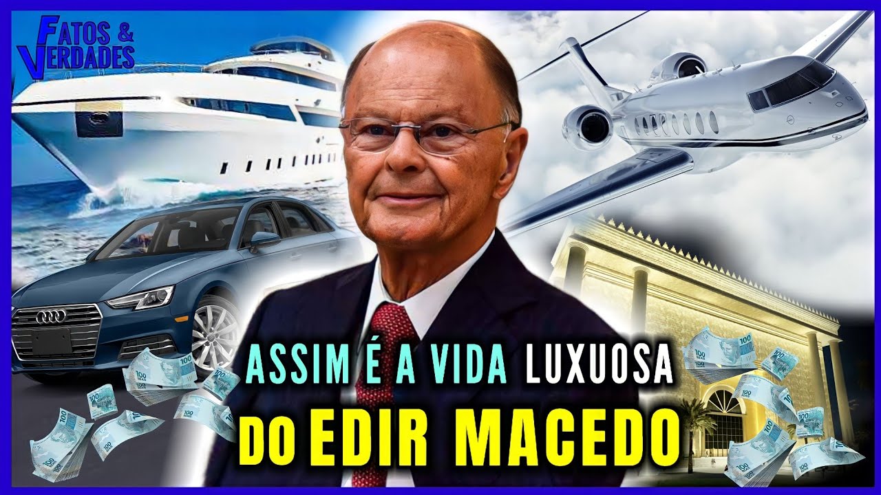 OS LUXOS E EXAGEROS DO BISPO EDIR MACEDO! 